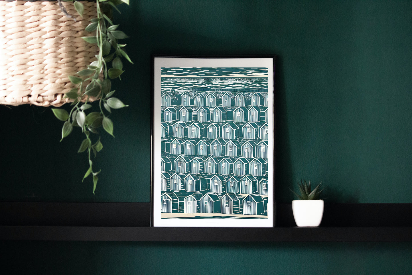 Beach Hut Print
